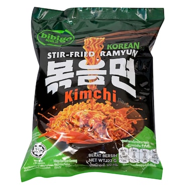 Bibigo Kimchi Stir-Fried Ramyun 122g