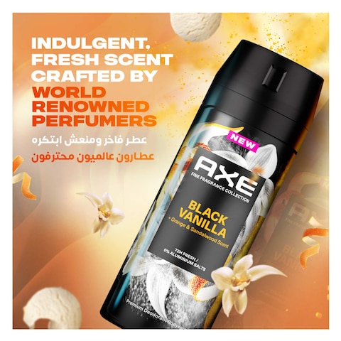 Body Spray Axe Signature Dark Vanilla And Oud Wood Axe Vanilla Buy