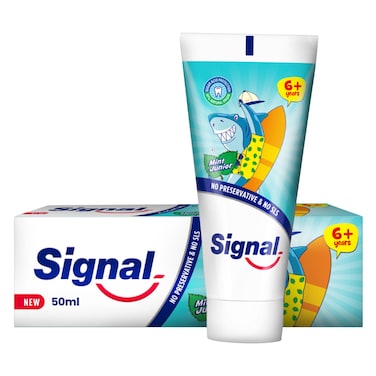 Signal Junior Toothpaste, Mild Mint, 50ml