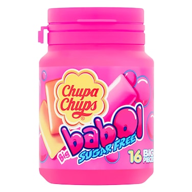 Chupa Chups Sugar Free Gum Tub 64g