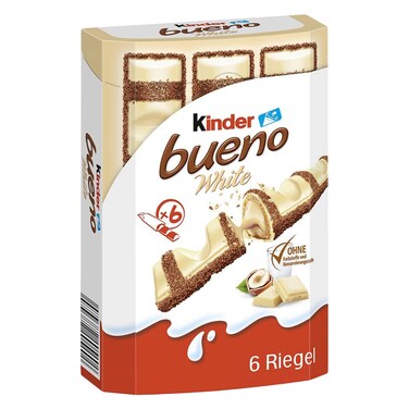 Kinder Bueno White 6 Fingers 117g