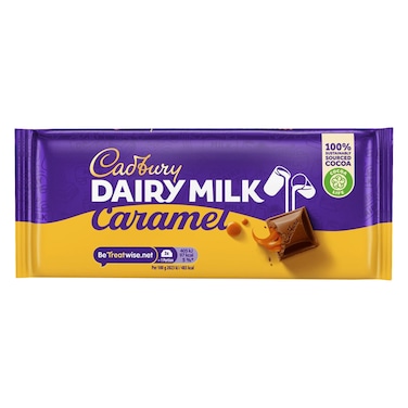 Cadbury Caramel Chocolate Bar 120g