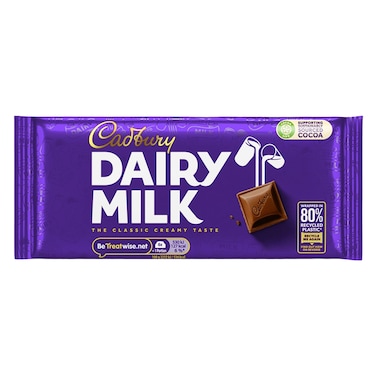 Cadbury Dairy Milk Chocolate Bar 95g