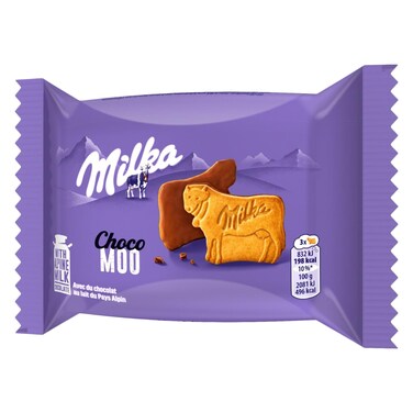 Milka Choco Moo Milk Chocolate Biscuits 40g