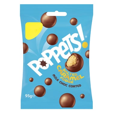 Poppets Salted Caramel Bag 95g