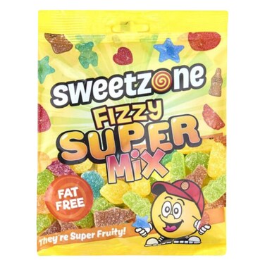Sweetzone Fizzy Super Mix Jelly Candy 170g