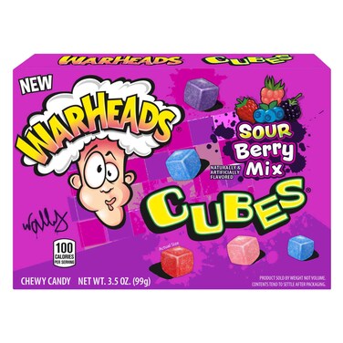 Warheads Berry Cubes Theatre 99g