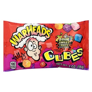 Warheads Cubes Count Goods 56g