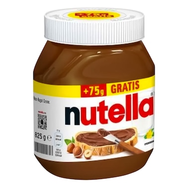 نوتيلا شوكولاتة مع البندق قابلة للدهن 825 جرام