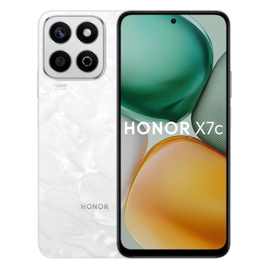Honor X7C 8GB 256GB 5G Dual SIM Smartphone 6.77 Inch Moonlight White