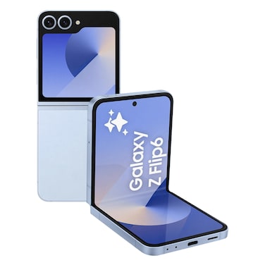 سامسونج جالاكسي زد فليب 6، 256 جيجابايت سعة الذاكرة الداخلية، 12 جيجابايت سعة الرام، لون أزرق