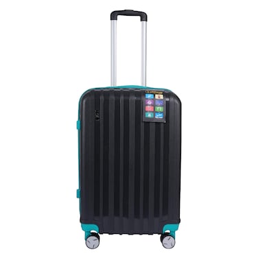 MNUK Hard Trolley Luggage 24 Inch Black