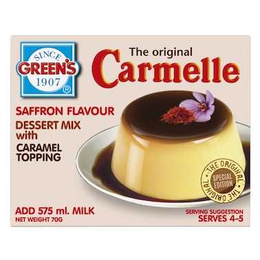 Green's Caramel Dessert Mix Saffron Flavor 70g