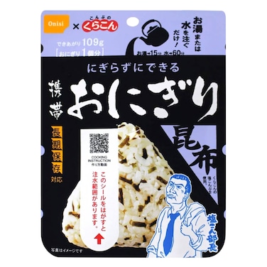 Onisi Pocket Onigiri Kombu Seaweed Flavor 42