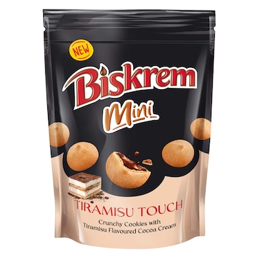 بسكريم ميني – كوكيز محشوة بنكهة التيراميسو – 90 جرام