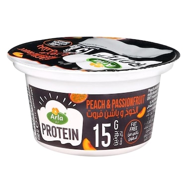 Arla Protein Peach &amp; Passion Fruit Dessert Yogurt 150g