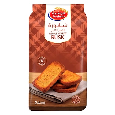 Fuchsia Whole Wheat Rusk 375g