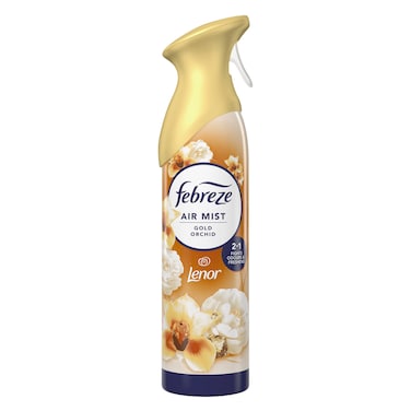 Febreze gold orchid air freshener spray, 185 ml