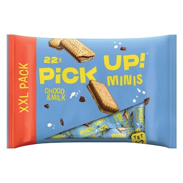 Bahlsen Pick Up! Mini Choco &amp; Milk Biscuits Bar 233g