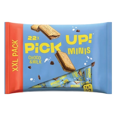 Bahlsen Pick Up! Mini Choco &amp; Milk Biscuits Bar 233g