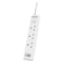 Philips Power Extension 3-Socket UK, 2M, 2 USB [CX1]