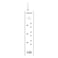 Philips Power Extension 3-Socket UK, 3M, 2 USB [CX1]