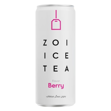 Zoi Ice Tea Berry Flavor, No Added Sugar 320ml