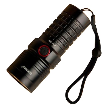 Geepas Flash Light With Power Bank 10000mah With 3000 Lumens