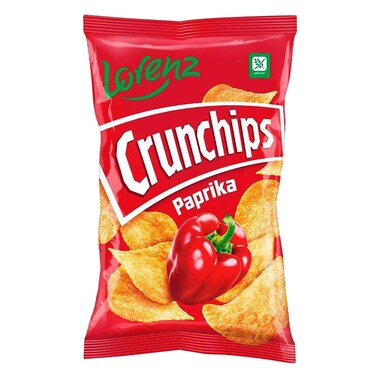 Lorenz Crunchips Potato Chips Paprika 150g