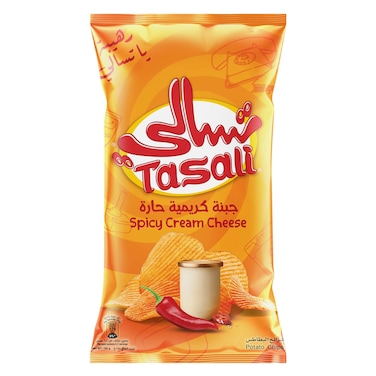 Tasali Potato Chips Spicy Cream Cheese 155g