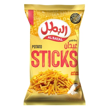 Al Batal Potato Sticks Sea Salt 80g