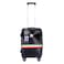منوك - طقم حقائب ترولي صلبة 3 قطع، أسود
