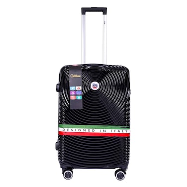 MNUK - Hard trolley luggage 60.9cm, Black