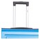 Mnuk Hard Trolley Luggage 3 Pieces Blue