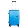 Mnuk Hard Trolley Luggage 24in Blue