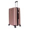 Mnuk Hard Trolley Luggage 3 Pieces Rose Gold