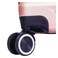 Mnuk Hard Trolley Luggage 3 Pieces Rose Gold