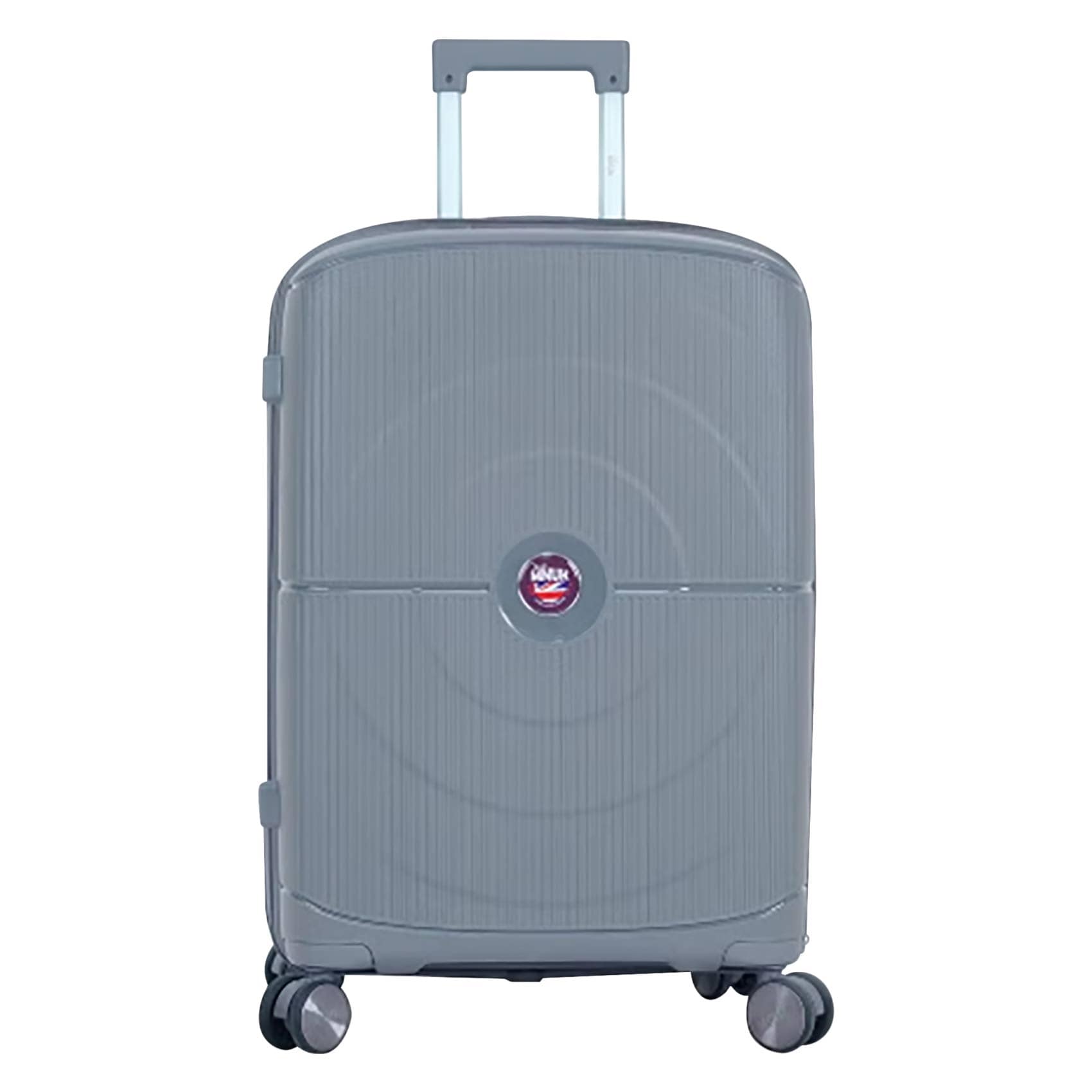MNUKHardTrolleyLuggage&ndash;24Inch&ndash;Grey