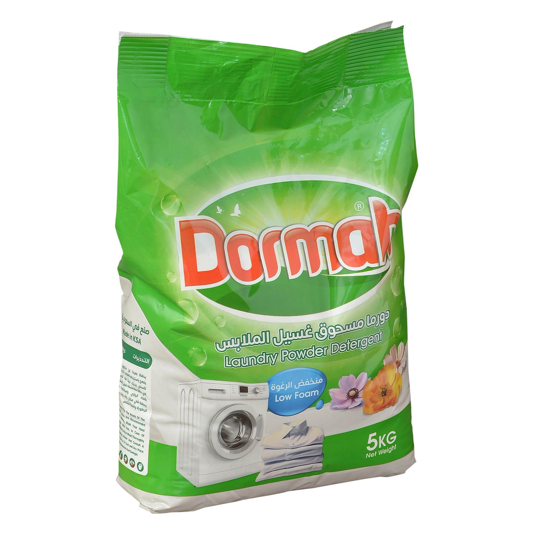 دورما مسحوق غسيل منخفض الرغوة 5 كج