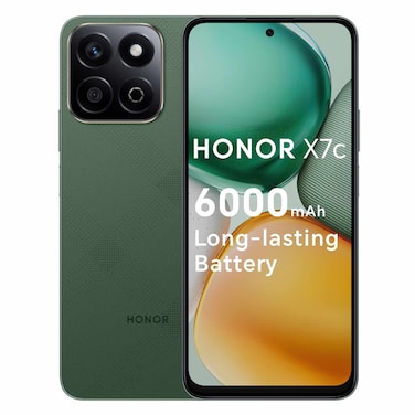 HONOR X7C Smartphone, 256GB Storage, 8GB RAM, 4G, Green + Charger