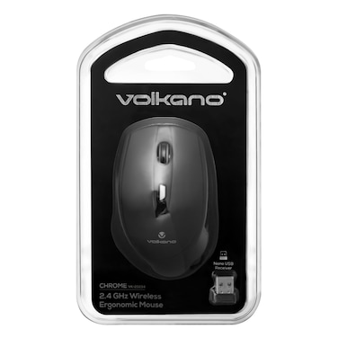 Volkano - Chrome Wireless Mouse