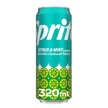 Sprite Citrus &amp; Mint Can 320ml