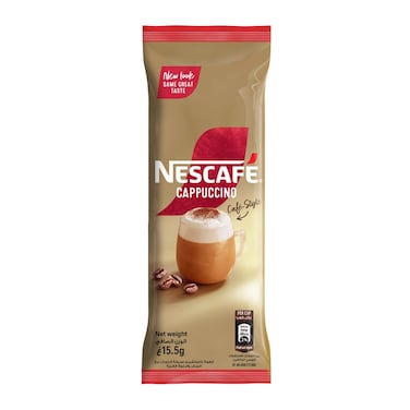 Nescaf&eacute; Cappuccino Instant Coffee Sachet 15.5g