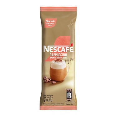 Nescaf&eacute; Cappuccino Unsweetened 14.2g