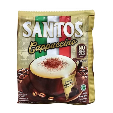 سانتوسا كابوتشينو سريعة التحضير ظرف 15 جرام