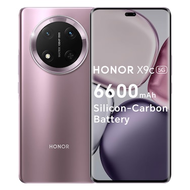 HONOR X9c 5G Dual SIM (12GB RAM, 256GB Storage) 108MP Triple Camera 6.78" AMOLED 120Hz Display 6600mAh Battery Android 14 (Titanium Purple)
