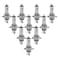 H4 Halogen Headlight Bulb &ndash; Bright, Long-Lasting, and High Performance ( 10 pcs )