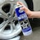 100 Miles Car Wheel Cleaner and Polish - 500ml, Strong Satin Shine, Wheel Cleaning Solution for Enhanced Protection and Brilliance
