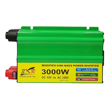 3000W Modified Sine Wave Power Inverter High Frequency Power Inverter, DC 12V to AC 220V,Converter Car Power Charger Inverter
