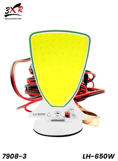 3XR LH-650W مصباح عمل LED - فائق السطوع، محمول، 12 فولت تيار مستمر، للتخييم والطوارئ والاستخدام في الهواء الطلق والإصلاح